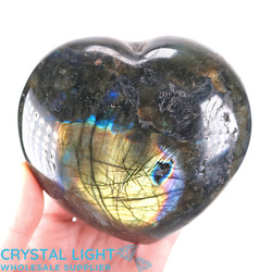 Hearts: Labradorite Heart