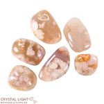Flower Agate Tumble Lot