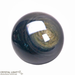 Spheres: Goldsheen Obsidian Sphere /74mm