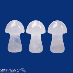 Mushrooms: Clear Quartz Mushroom