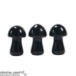 Black Obsidian Mushroom