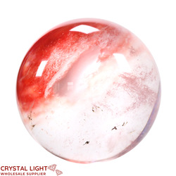 Spheres: Strawberry Obsidian Sphere /97mm