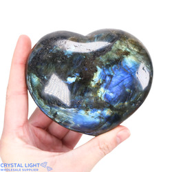 Hearts: Labradorite Heart
