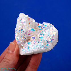 Single Druse Pieces: Rainbow Aura Druse