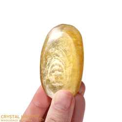 Soapstones & Palmstones Single Listings: Golden Mica Palmstone