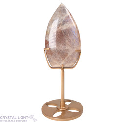 Display Pieces on Stand: Moonstone Drop on Stand
