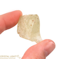 Libyan Desert Glass: Libyan Desert Glass with Cristobalite