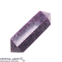 Double Terminated Polished Points: Lepidolite DT Point