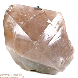 Individual Natural Points: Smokey Quartz Natural Point with Tourmaline