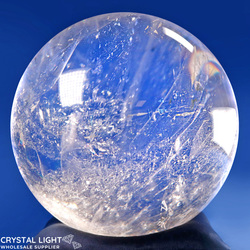 Spheres: Clear Quartz A-Grade Sphere /164mm