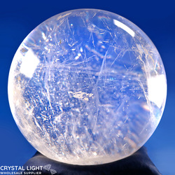 Spheres: Clear Quartz A-Grade Sphere /164mm