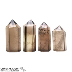 Polished Point Lots: Smokey Quartz Point Lot