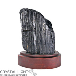 Display Pieces on Stand: Black Tourmaline on Stand