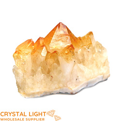 Single Druse Pieces: Citrine Druse