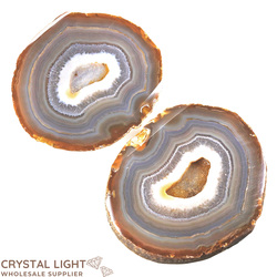 Crystal Pots: Agate Pot with Lid