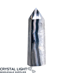 Single Point Listings: Black Agate Polished Point