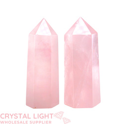 Polished Point Lots: Rose Quartz Point Lot