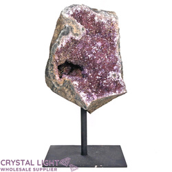 Display Pieces on Stand: Amethyst Druse on Stand