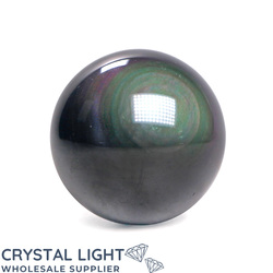Spheres: Rainbow Obsidian Sphere /56mm