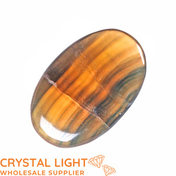 Soapstones & Palmstones Single Listings: Yellow Fluorite Soapstone (Single)