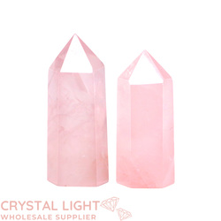 Polished Point Lots: Rose Quartz Point Lot
