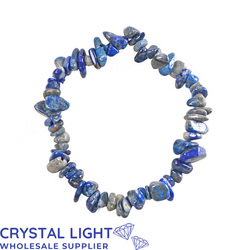 Chip Bead Bracelets: Lapis Lazuli Chip Bracelet