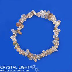 Chip Bead Bracelets: Lodolite Chip Bracelet