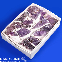 Druse Lots: Amethyst Druse Box Lot