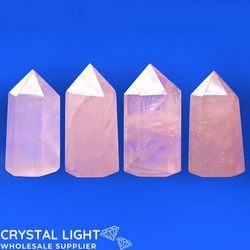 Polished Point Lots: Rose Quartz Point Lot