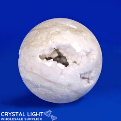Spheres: Quartz Geode Sphere /74mm