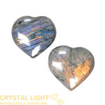 Labradorite Heart Lot