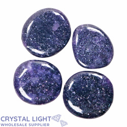 Flatstone Individuals and Lots: Lepidolite Flatstone Lot