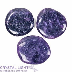 Flatstone Individuals and Lots: Lepidolite Flatstone Lot