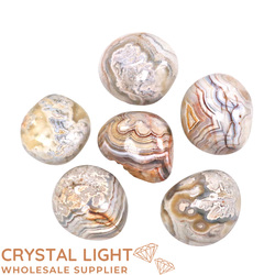 Tumble Lots: Crazy Lace Agate Tumble Lot