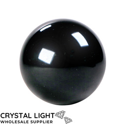 Spheres: Black Obsidian Sphere /60mm