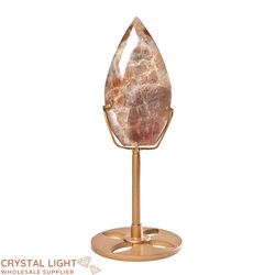 Display Pieces on Stand: Moonstone Drop on Stand