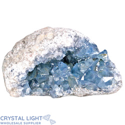 Single Druse Pieces: Celestite Druse