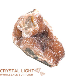 Single Druse Pieces: Red Amethyst Druse