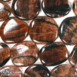 Flatstones by Quantity: Chiastolite Flatstone
