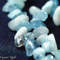 Aquamarine Chip Beads