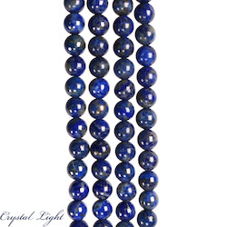 8mm Bead: Lapis Lazuli 8mm Round Beads