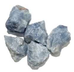 Rough by Weight: Blue Calcite Small /500g