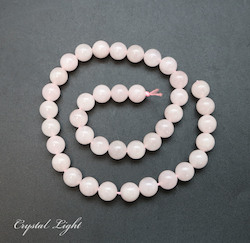 10mm Bead: Rose Quartz 10mm Beads