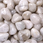 White Moonstone Tumble