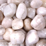 White Moonstone Tumble