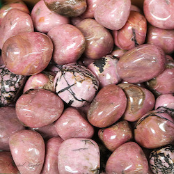 Tumbles by Weight: Rhodonite Tumble