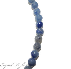 8mm Bead: Blue Quartz 8mm Round Beads