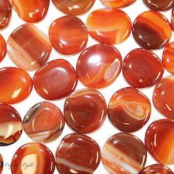 Flatstones by Quantity: Red Agate Flatstone