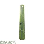 Nephrite Jade Long Pendant