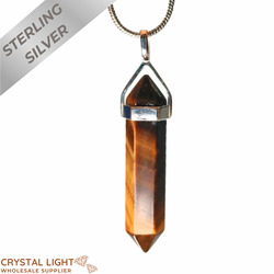 Terminated Pendant: Tiger Eye DT Pendant